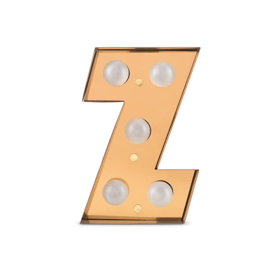 Caractère Alphabet Lights, Z-0