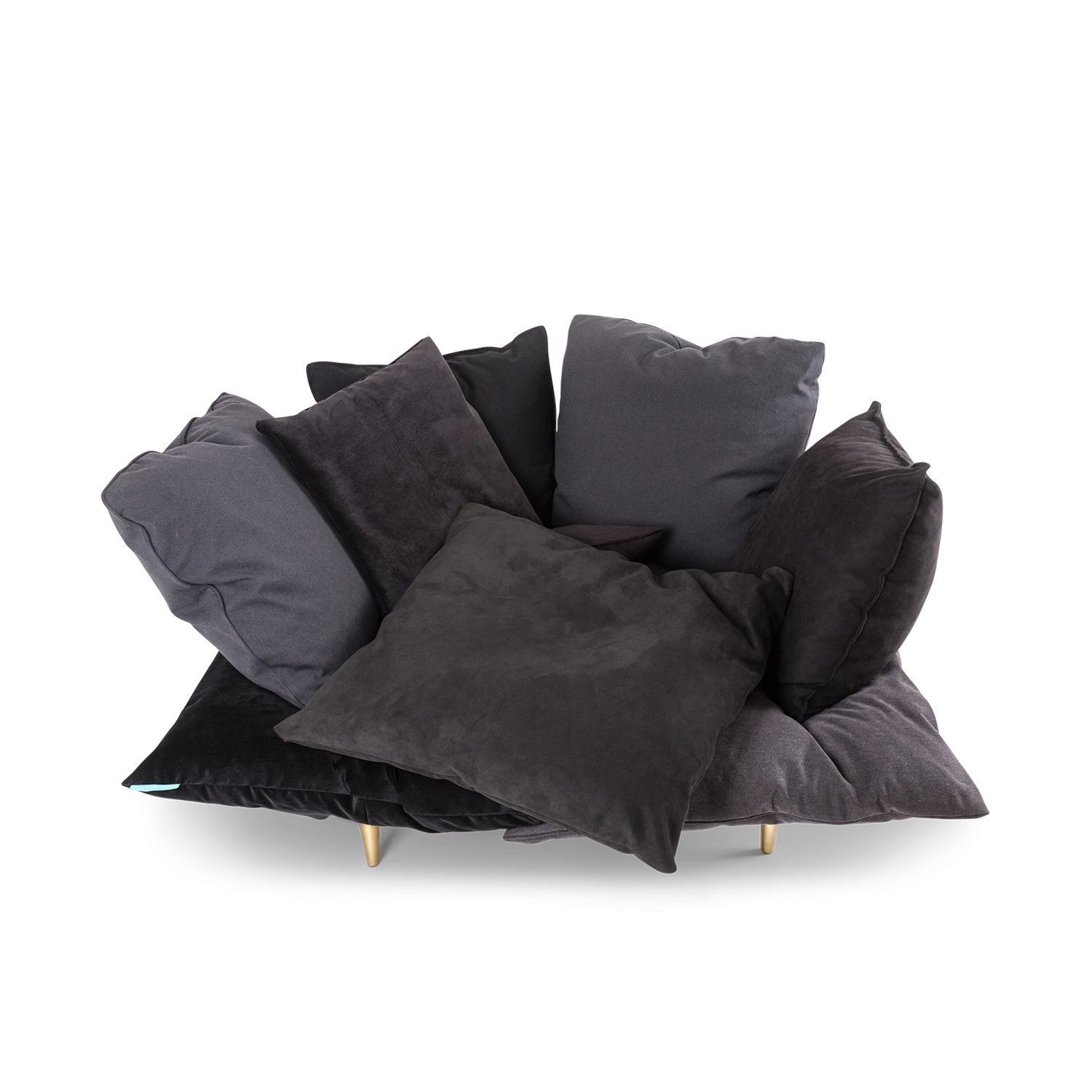 Comfy Armchair, Charcoal Grey-0