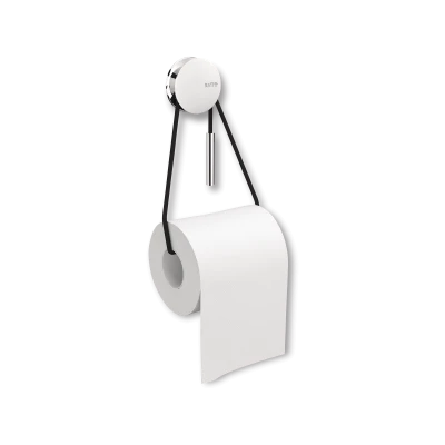 Diabolo Toilet Paper Holder, Chrome - Gessato Design Store