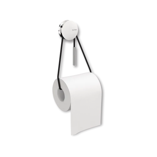 Diabolo Toilet Paper Holder, Chrome - Gessato Design Store