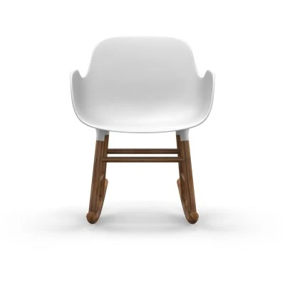 Form Rocking Armchair, White-35008