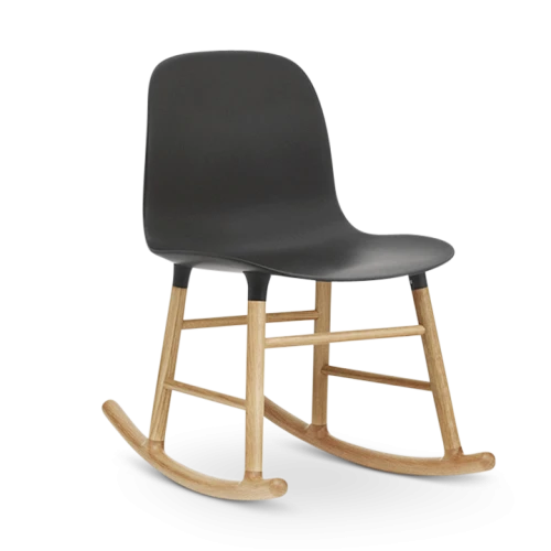 Form Rocking Chair, Black-0