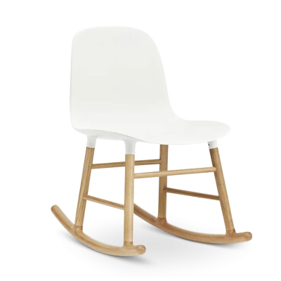 Form Rocking Chair, White-0