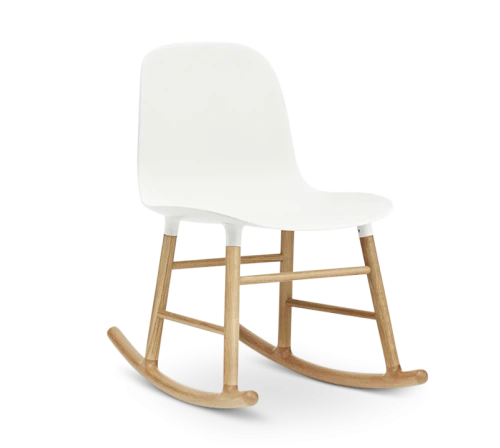 Form Rocking Chair, White-0