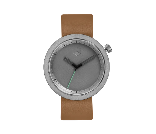 The Masonic Concrete Watch, Oat Brown-0