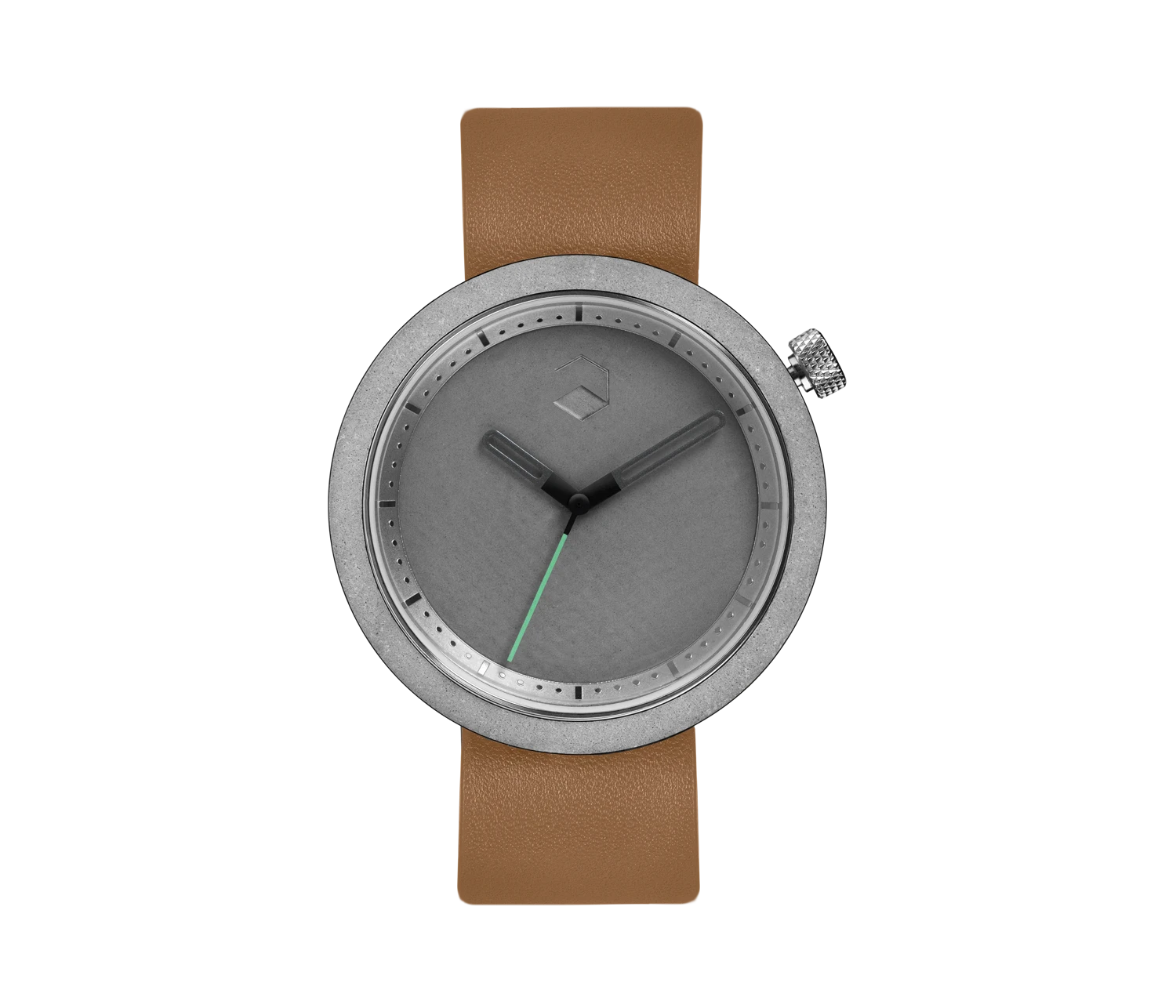 The Masonic Concrete Watch, Oat Brown-0