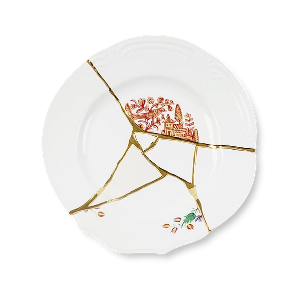 Seletti - Kintsugi Dinner Plate n. 1 | Gessato Design Store