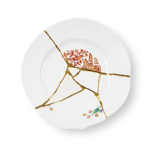 Seletti - Kintsugi Dinner Plate n. 1 | Gessato Design Store