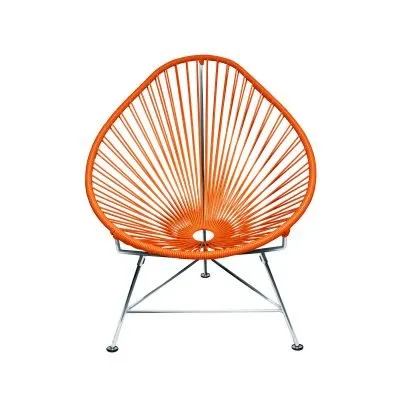 acapulco-chair-chrome-frame-orange