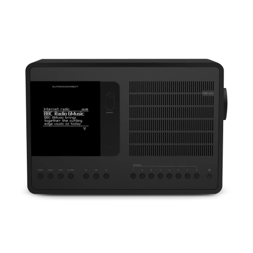REVO SuperConnect Bluetooth Digital Radio, Black/Black