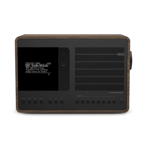 REVO SuperConnect Bluetooth Digital Radio, Walnut/Black