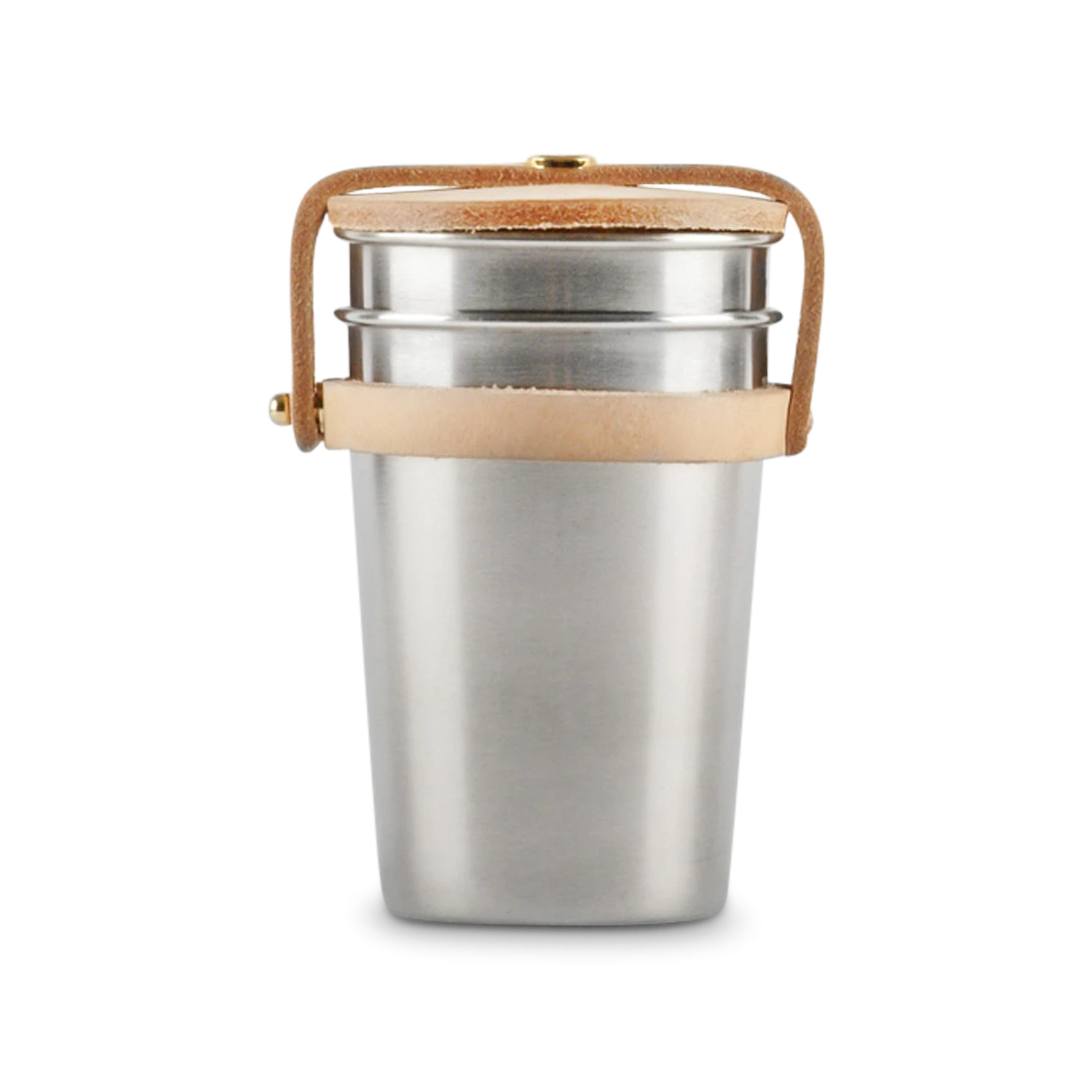 cup-set-leather-steel-1