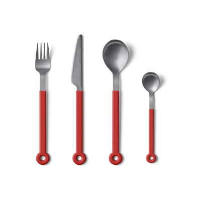 mono-ring-flatware-4-piece-set-red-1