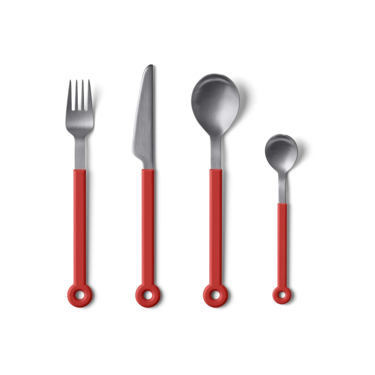 mono-ring-flatware-4-piece-set-red-1