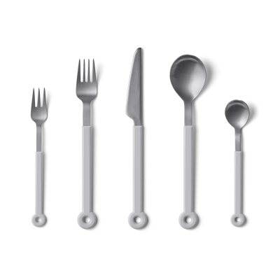 mono-ring-flatware-5-piece-set-white-1