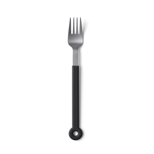 Mono Ring Table Fork, Black