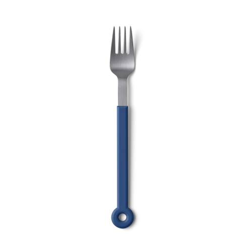 Mono Ring Table Fork, Blue