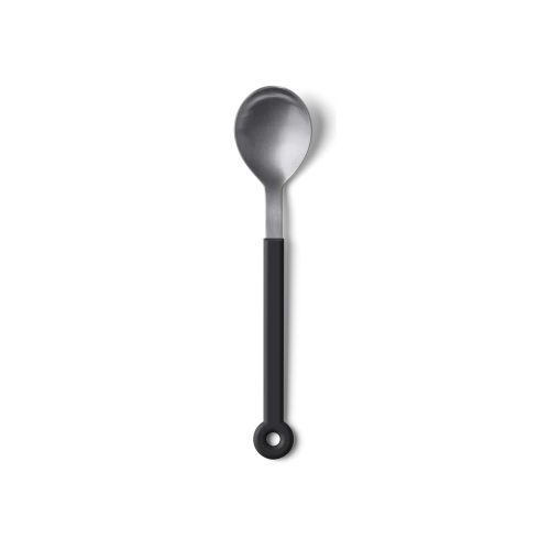 Mono Ring Table Spoon, Black