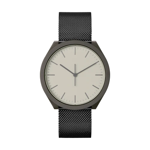 Hibi H23, Gunmetal/Steel Mesh