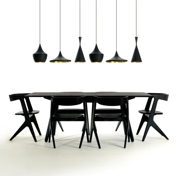 Tom Dixon - Beat Fat Pendant, Black | Gessato Design Store