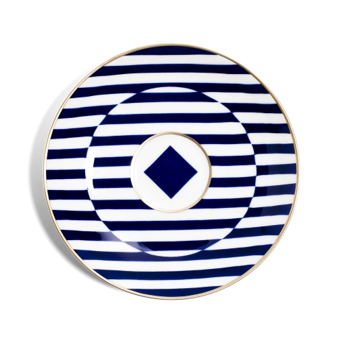 Warp Espresso Saucer - Superstripe
