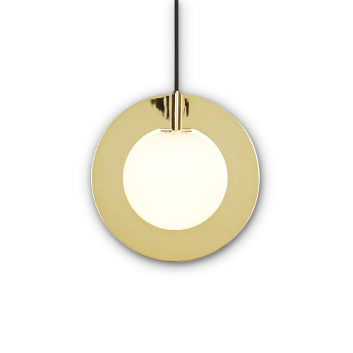 Plane Round Pendant