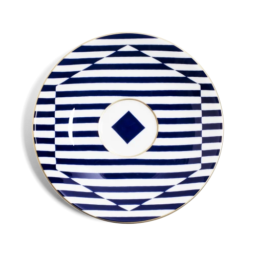 Warp Tea Saucer - Superstripe