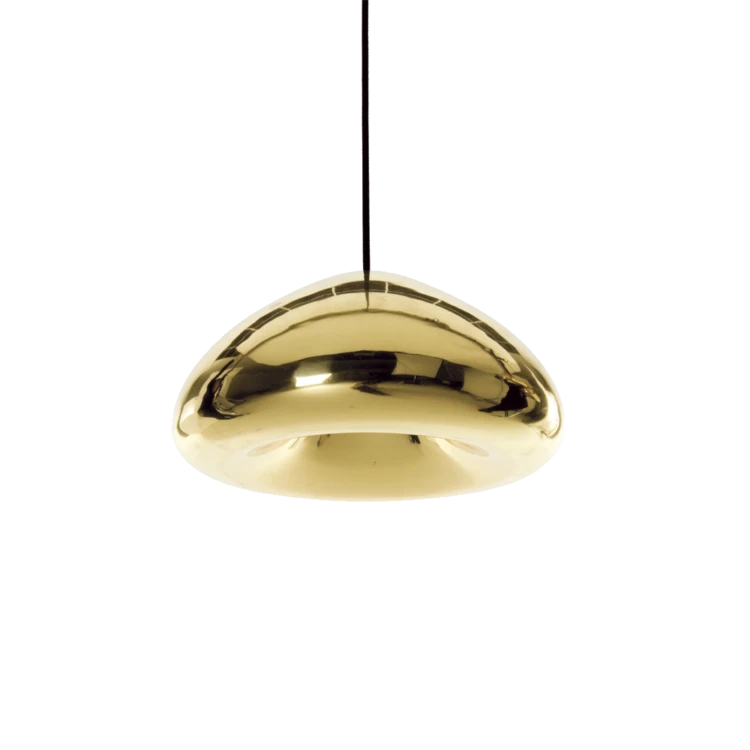 Void Pendant, Brass