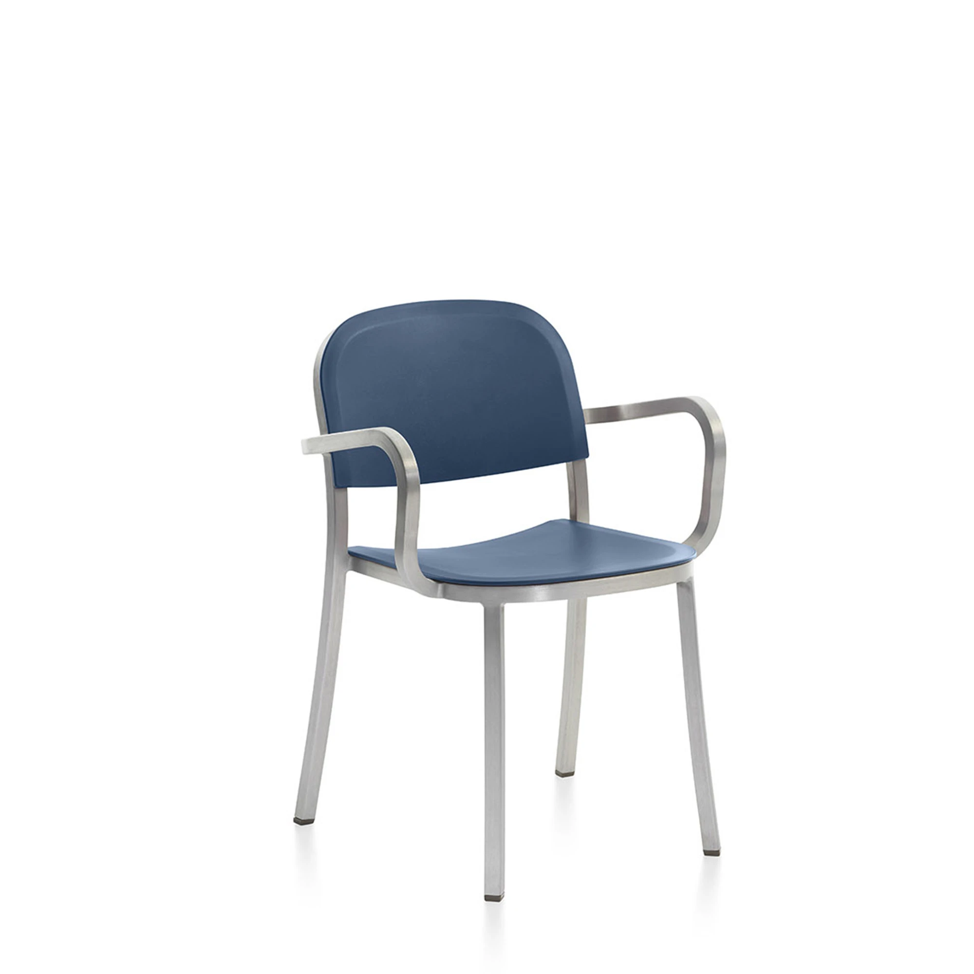  Hand Brushed Aluminum, Blue