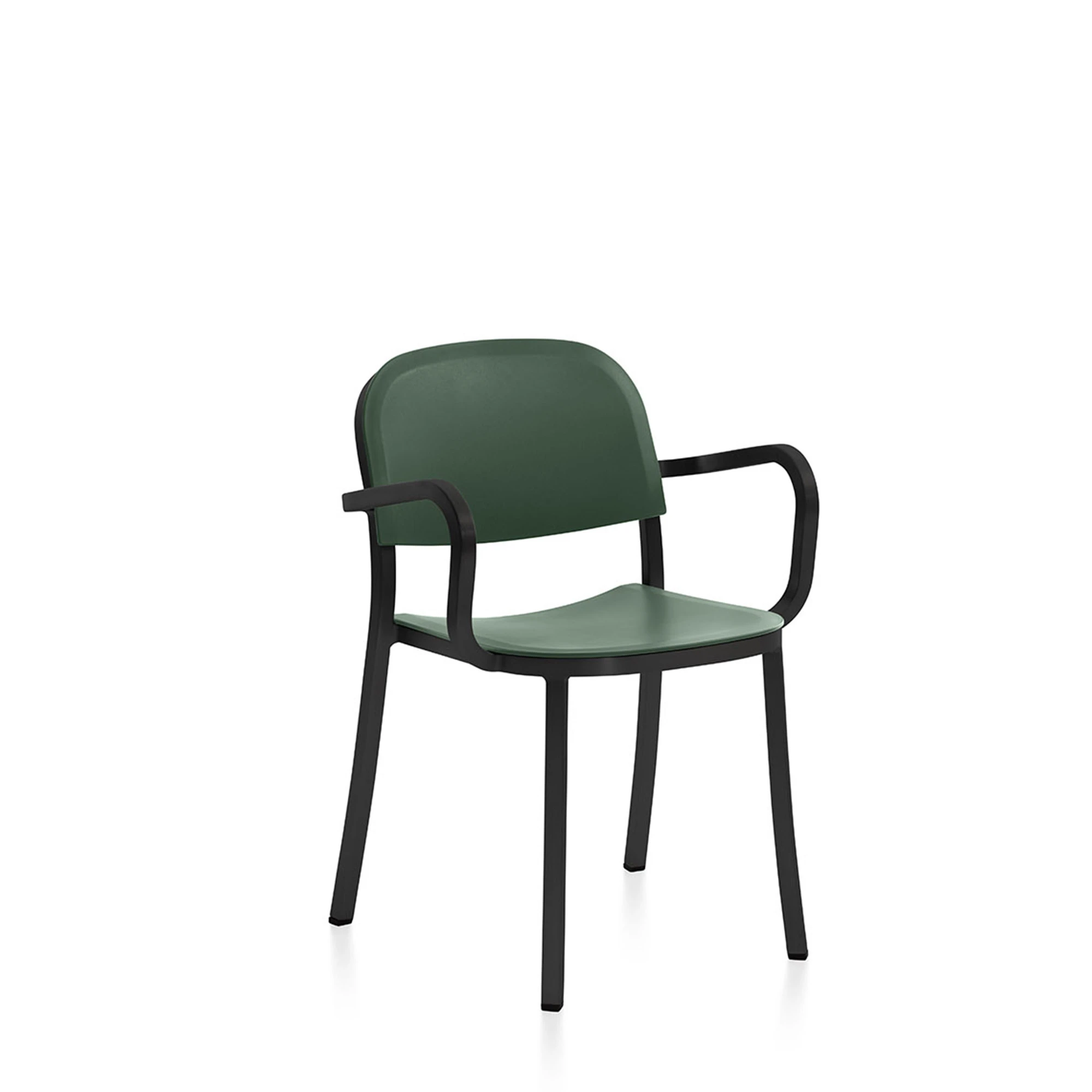  Dark Powder Coated Aluminum, Green