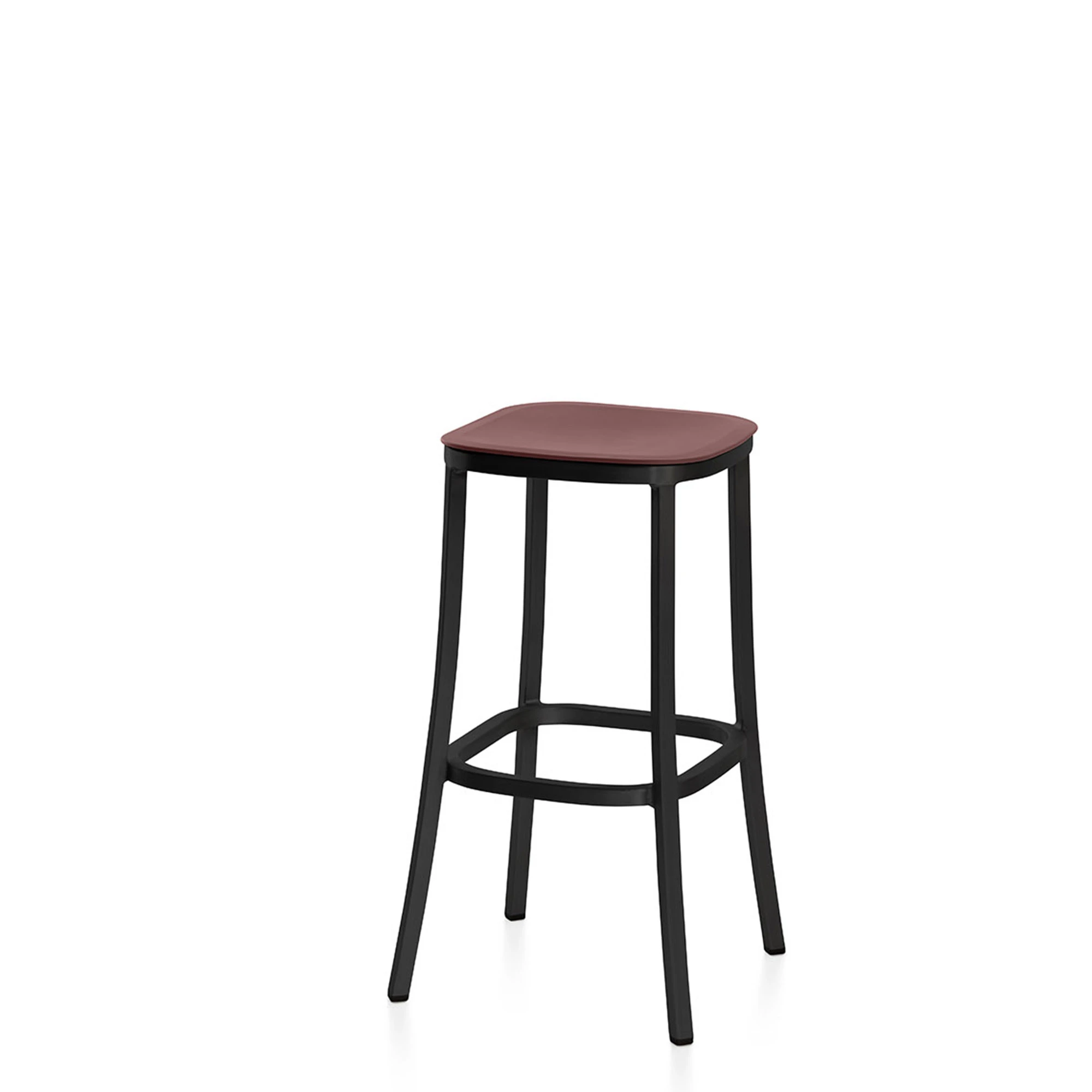  Dark Powder Coated Aluminum, Bordeaux