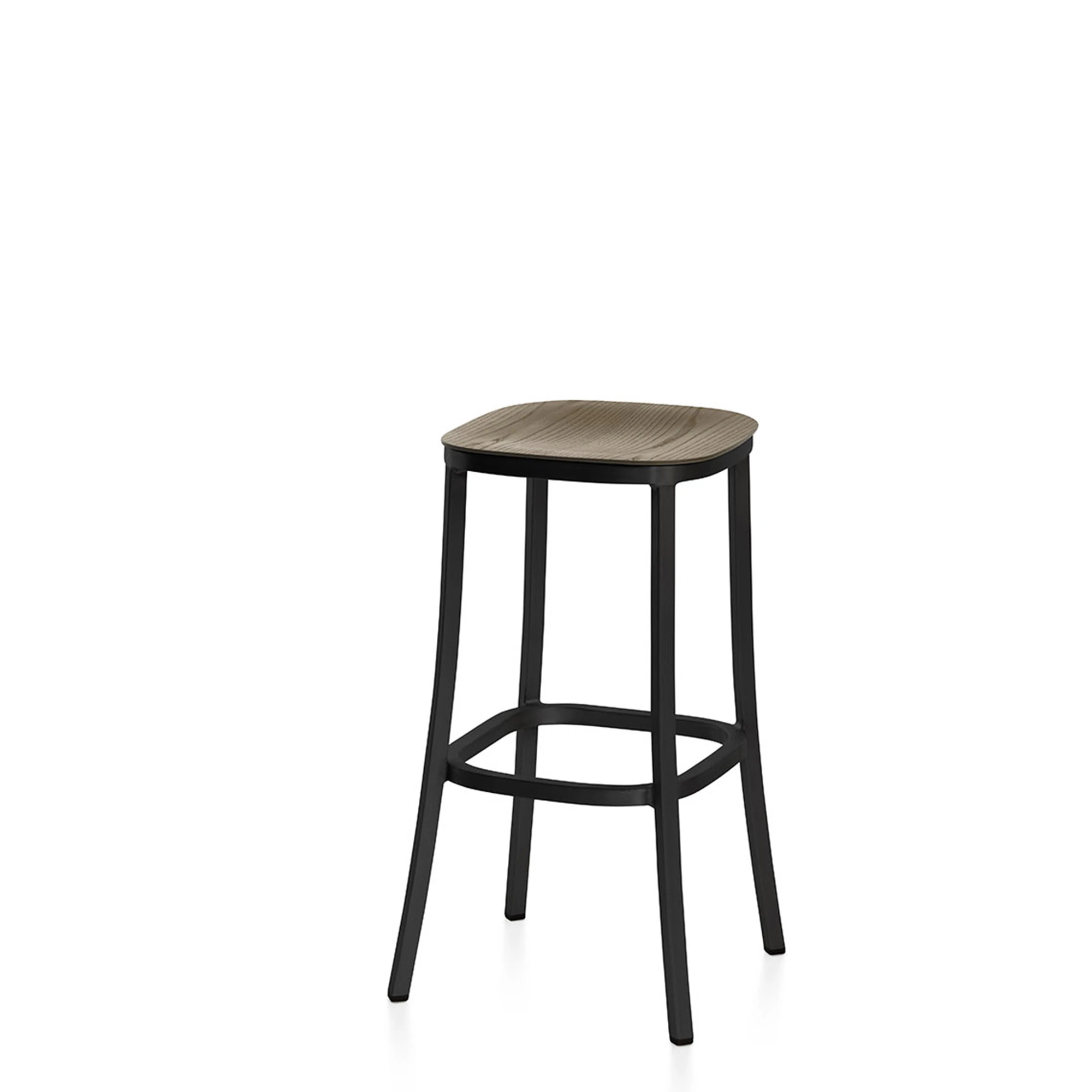 Dark Powder Coated Aluminum, Walnut Plywood
