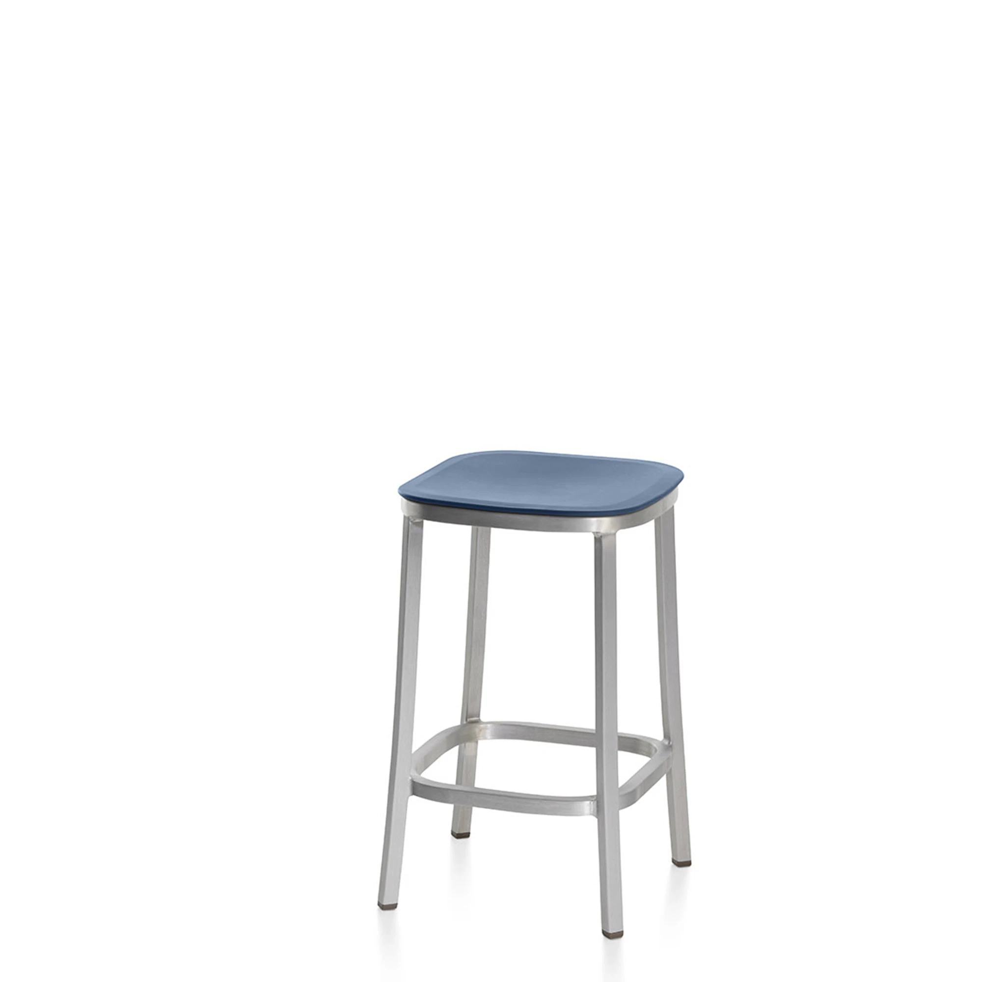  Hand Brushed Aluminum, Blue