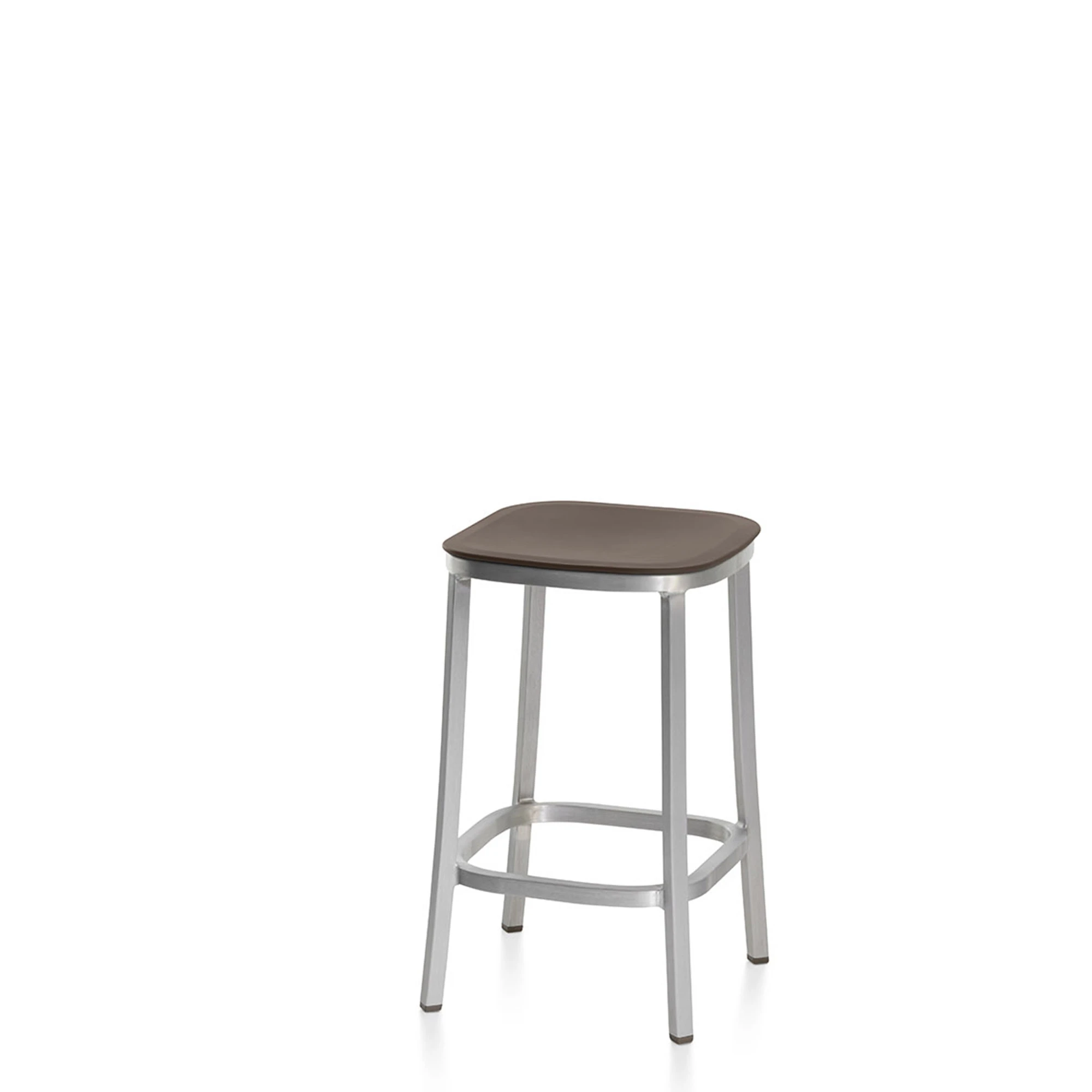  Hand Brushed Aluminum, Brown