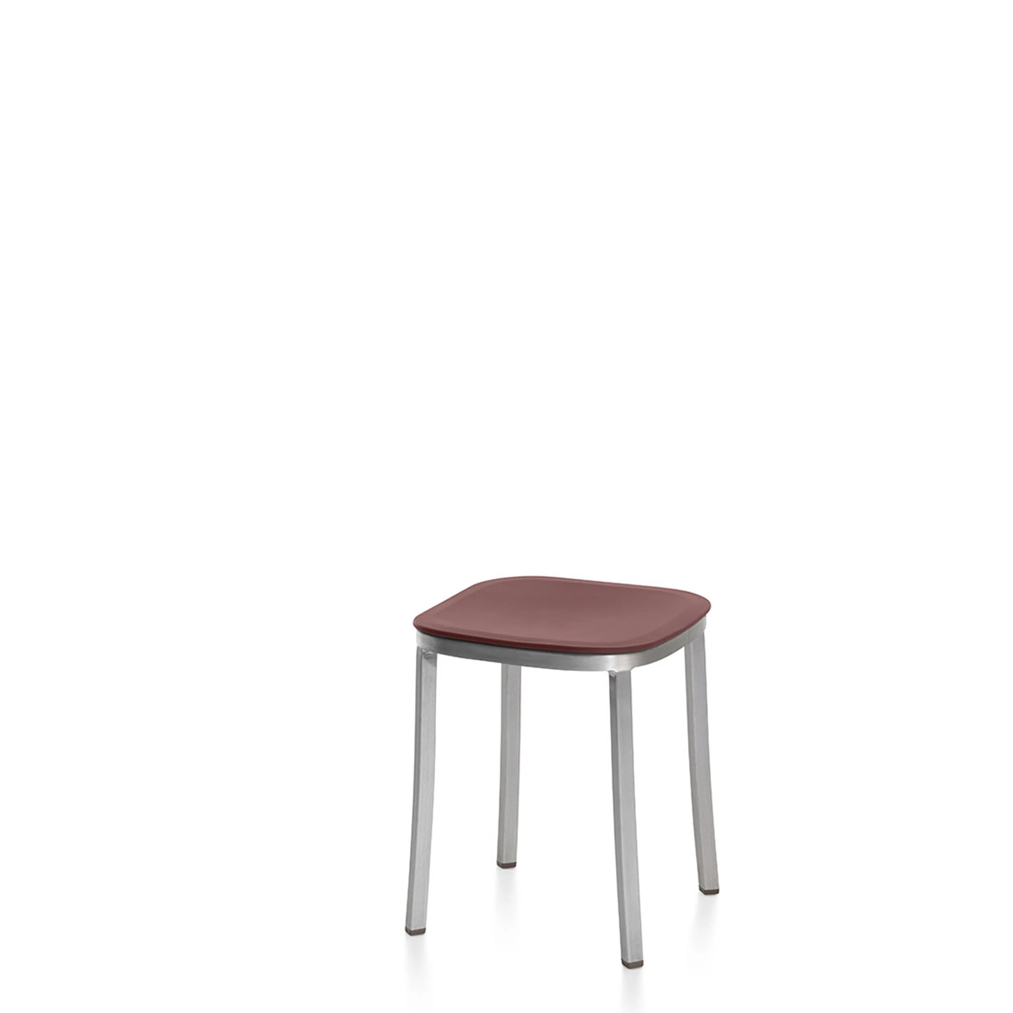  Hand Brushed Aluminum, Bordeaux
