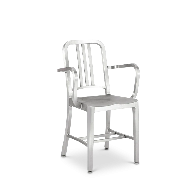 1006 Navy Armchair