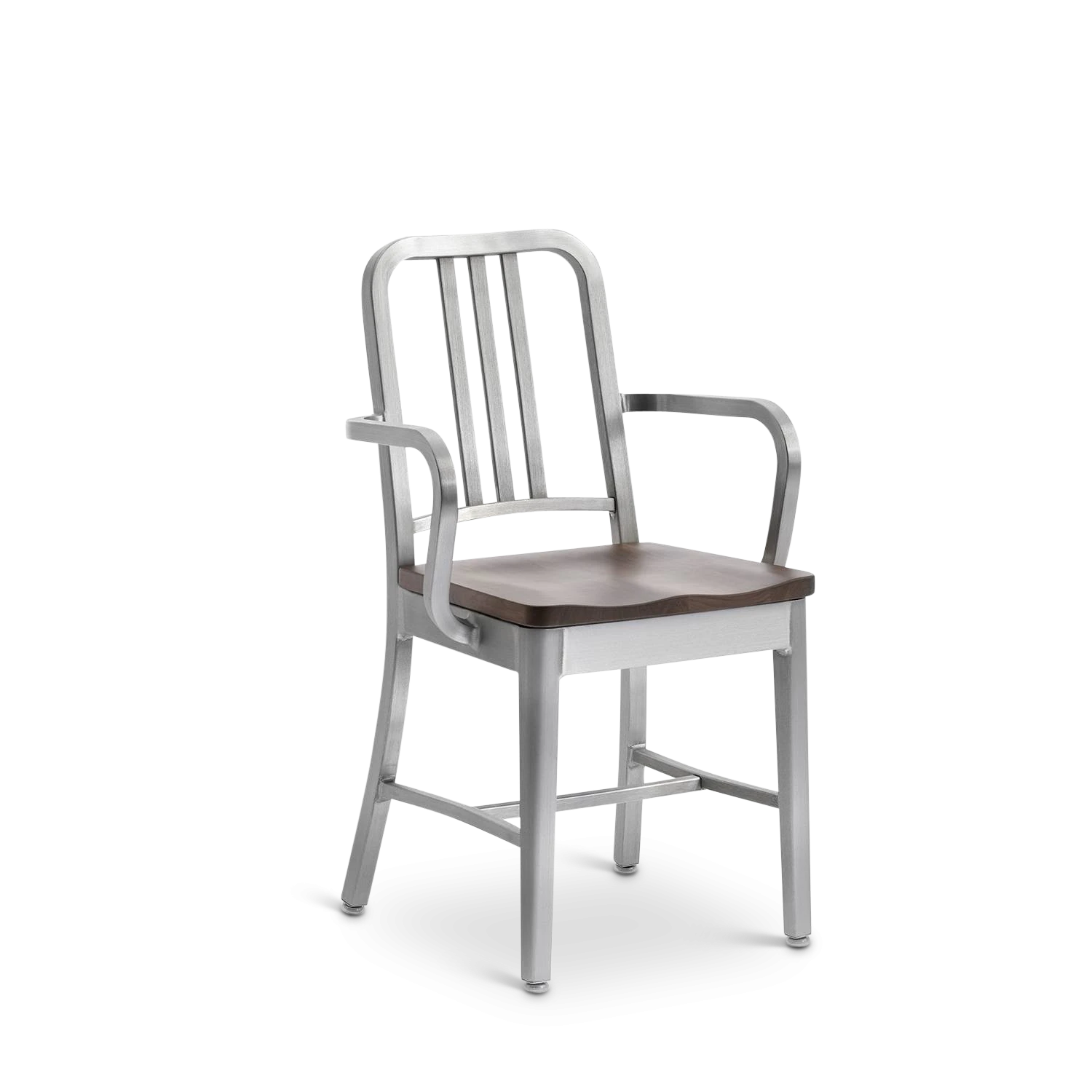 1104-navy-armchair-with-natural-wood-seat
