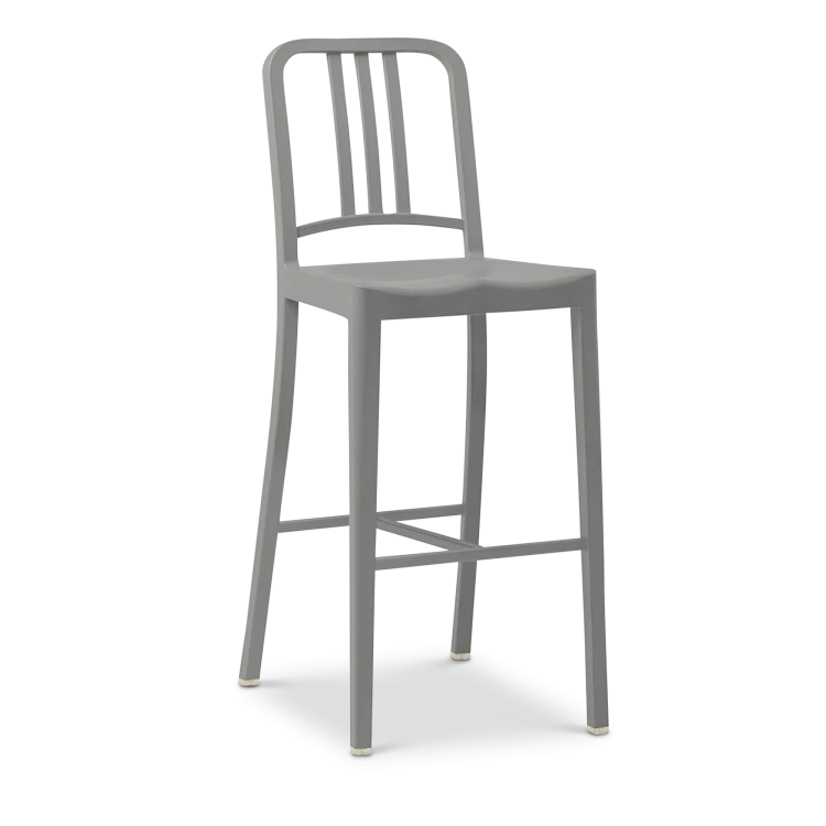 111 Navy Barstool, Flint