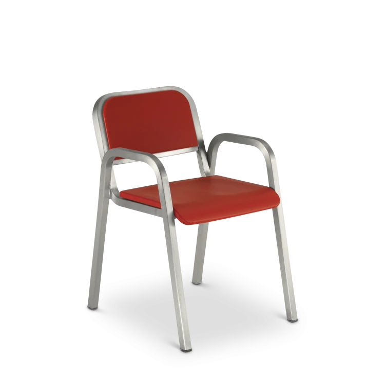 Nine-0 Armchair, Red