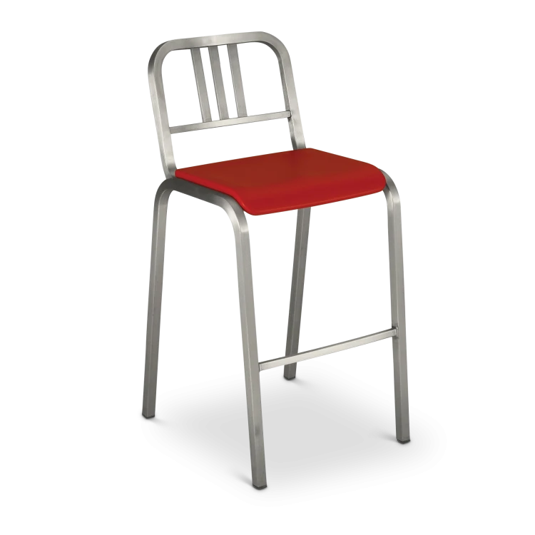 Nine-0 Barstool, Red