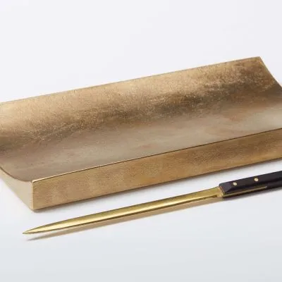 Brass Pen Tray - Gessato Design Store