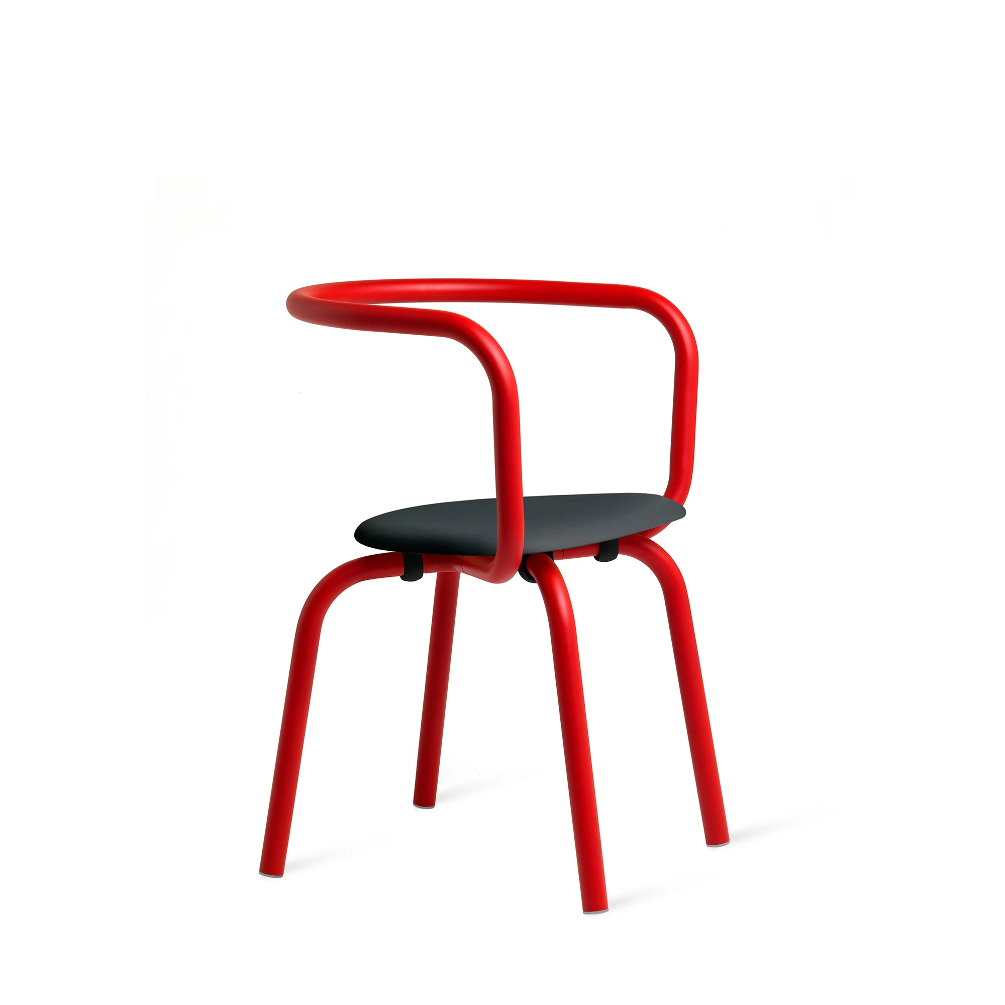  Red Powder Coat, Black