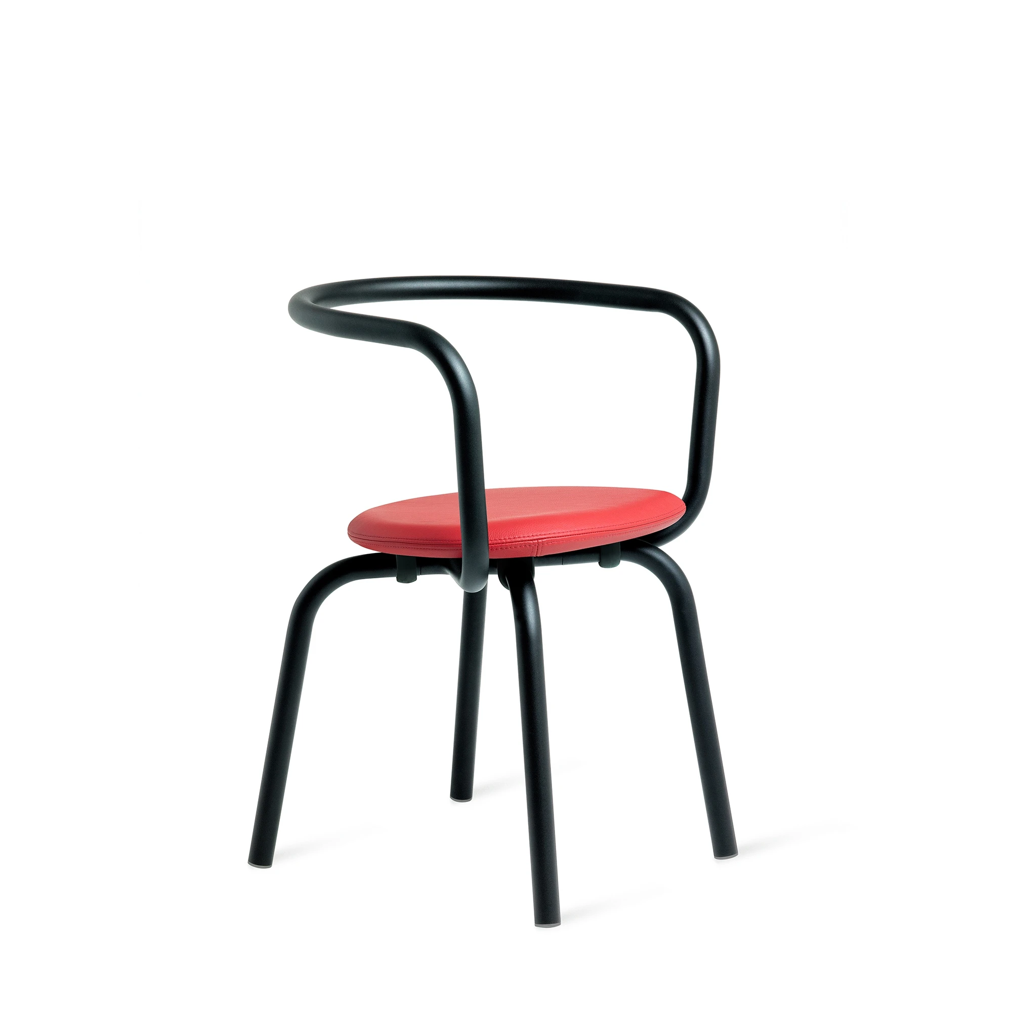  Black Powder Coat, SPINNEYBECK-LEATHER 983 RED