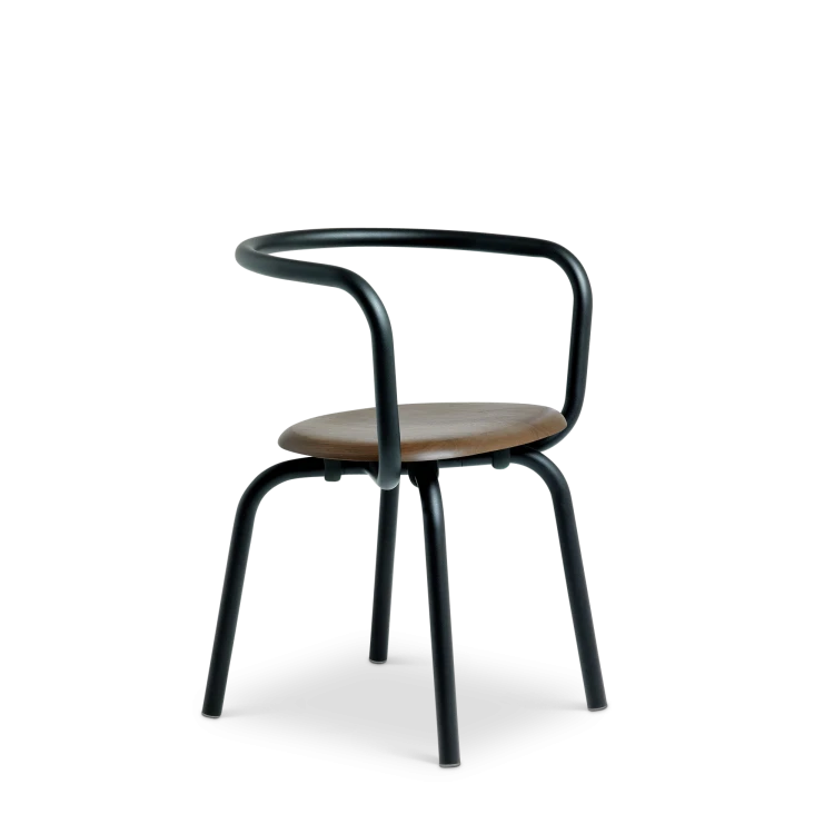 Parrish Side Chair, Wood Seat