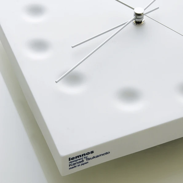 美品☆白色掛時計Lemnos drops draw the existance Lemnos - Drops Draw The Existance | Gessato Design Store