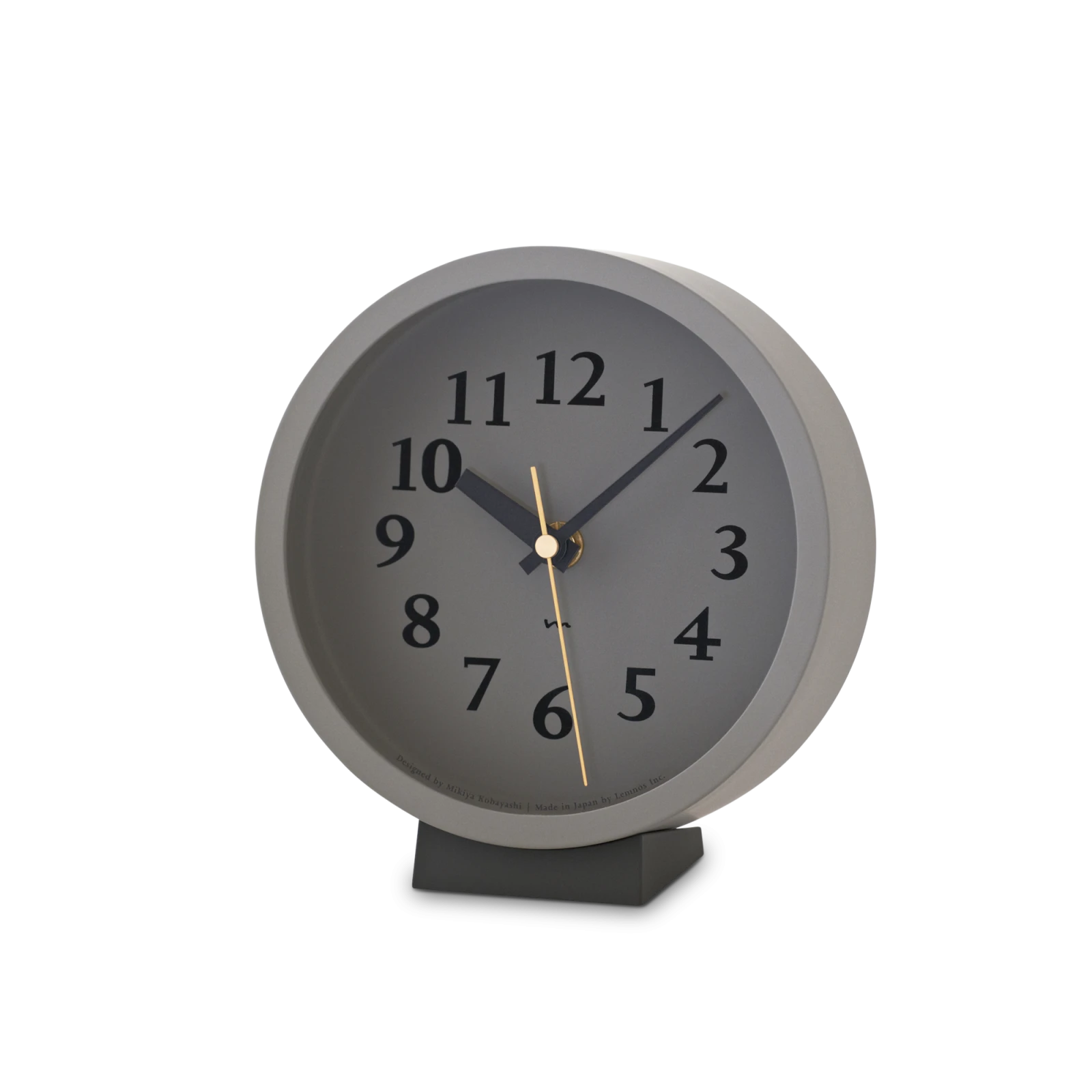 m-clock-grey