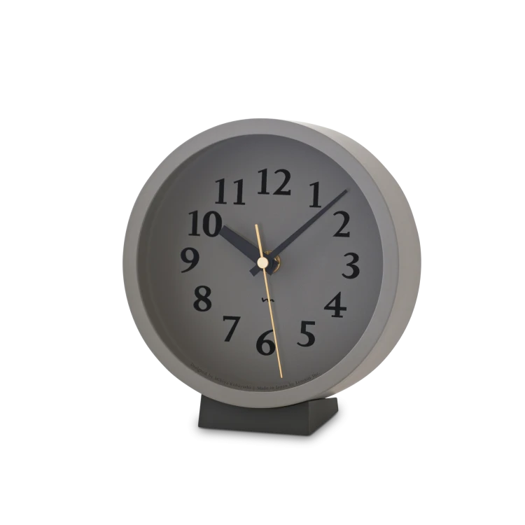 m-clock-grey