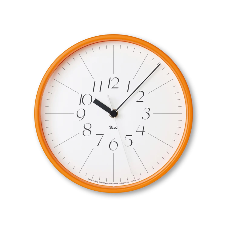riki-steel-clock-orange