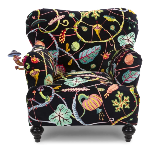 Botanical Diva Armchair Black