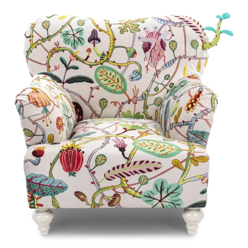Botanical Diva Armchair White